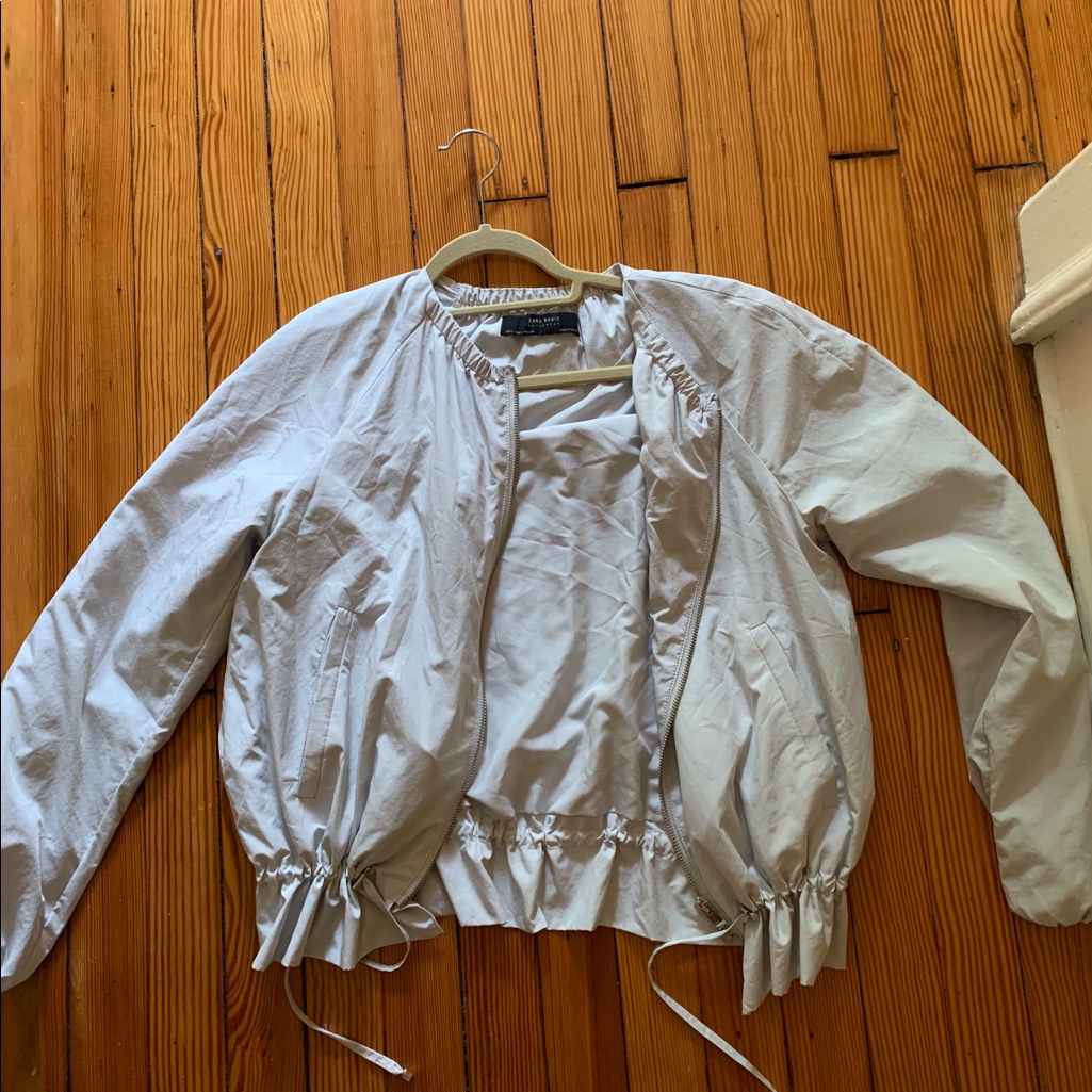 Zara Basic Outerwear Windbreaker Jacket